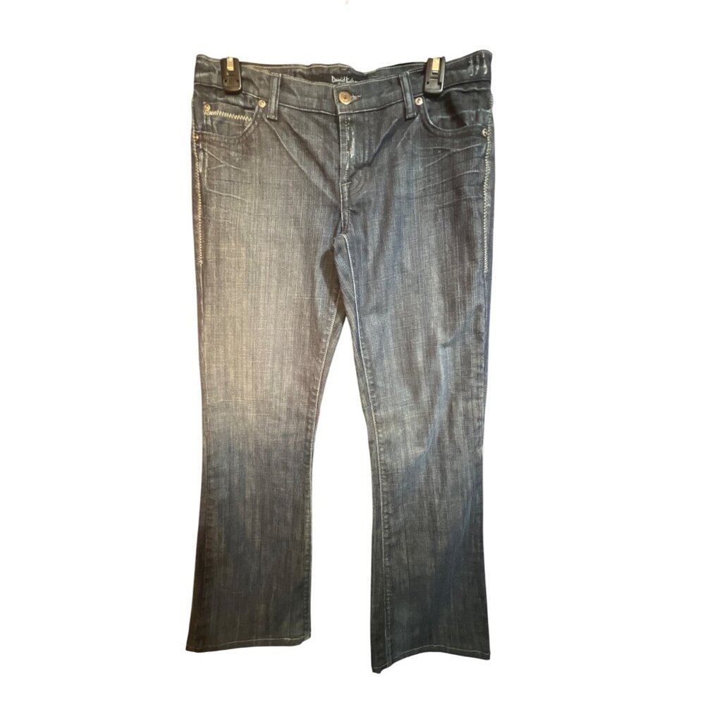 David Kahn Jeanswear Womens 28‎ Denim Bootcut Jeans Classic Mid-Rise Comfortable